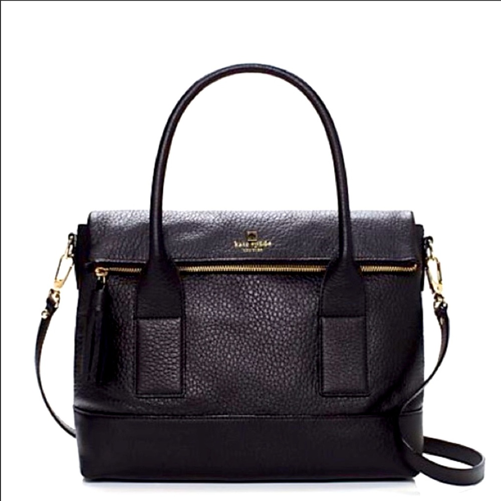 NWT Kate Spade Carmen Southport Ave Satchel Purse Shoulder Bag Leather Spring